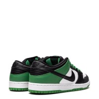 Кроссовки Nike SB Dunk Low Green Black White 5